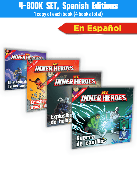 My Inner Heroes 4-Book Set, Spanish Editions