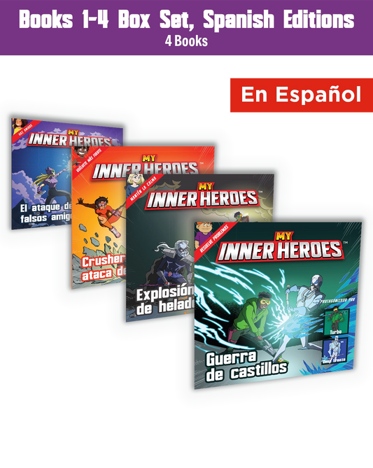 My Inner Heroes Books 1-4 Box Set, Spanish Editions