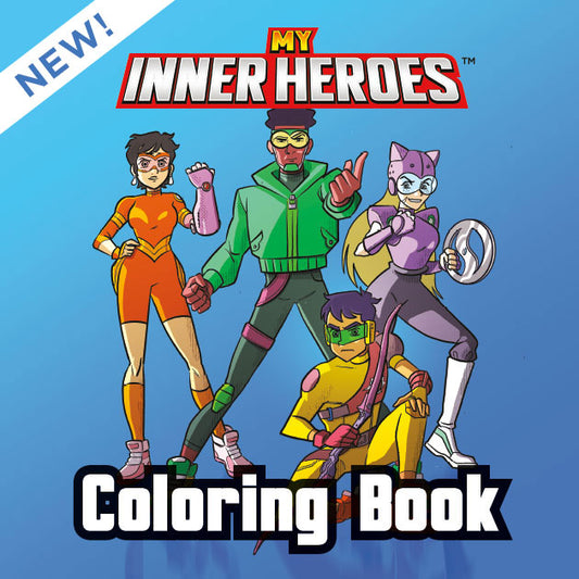 My Inner Heroes Coloring Book