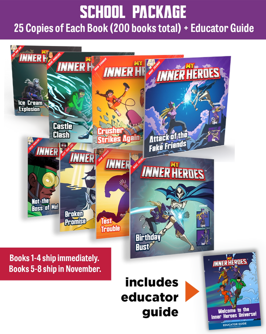 My Inner Heroes School Package - BOOKS 1-8